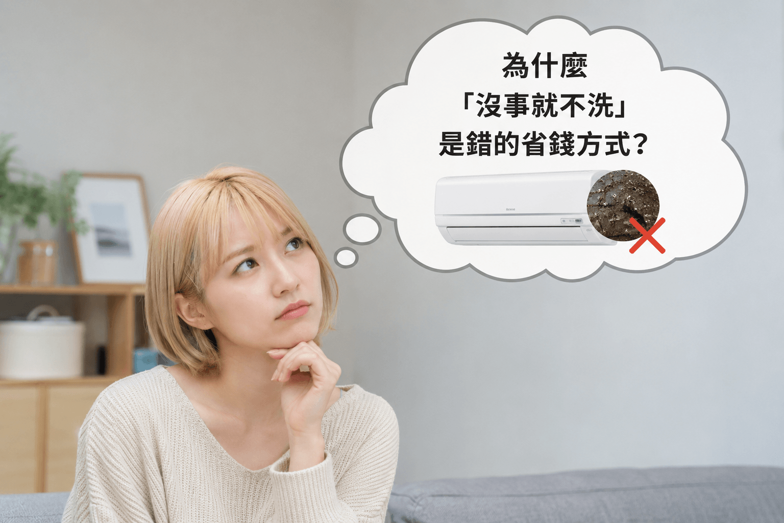 為什麼「沒事就不洗」是錯的省錢方式