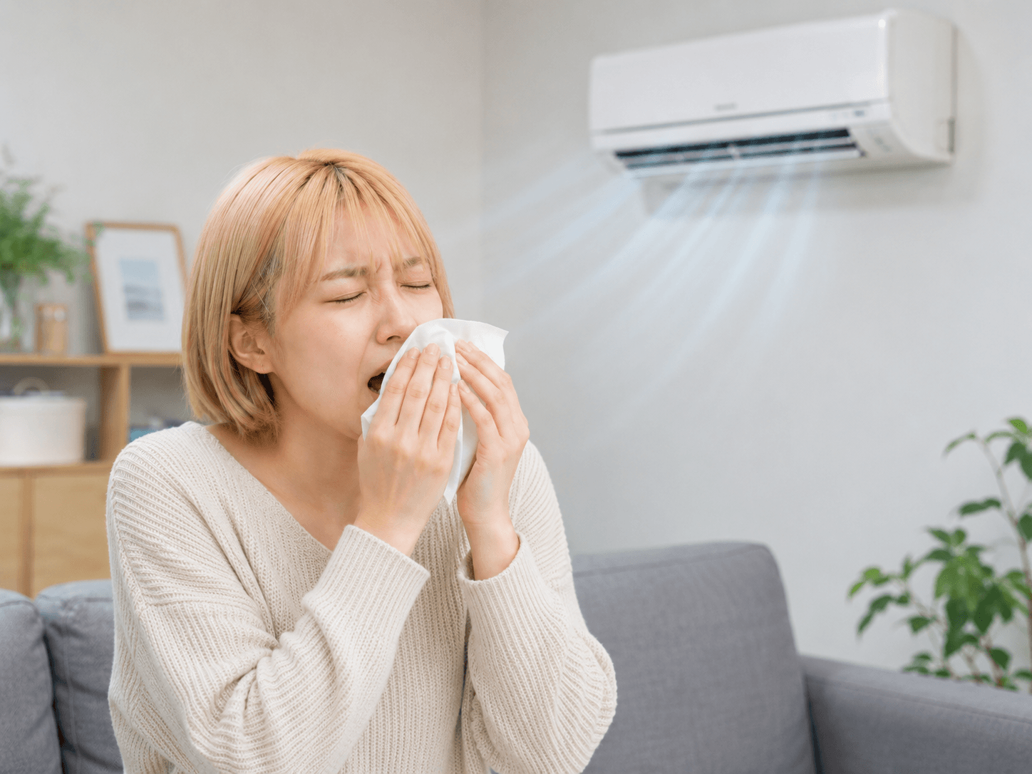 徵兆 2｜開冷氣後家人開始過敏