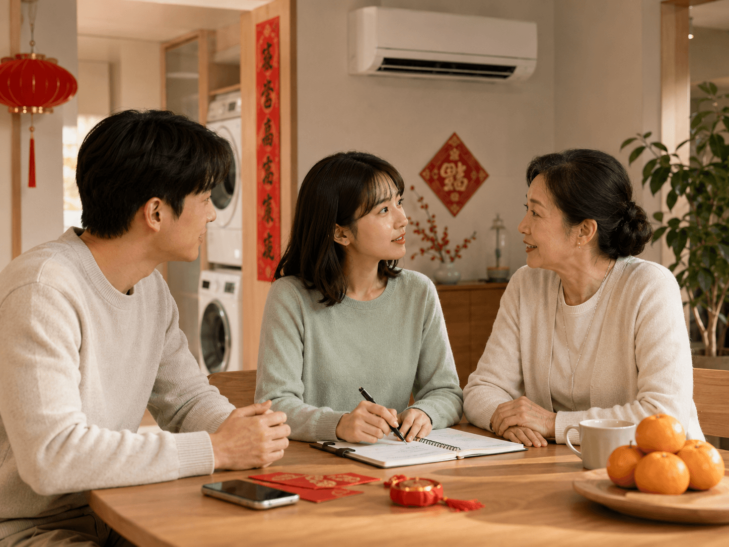 農曆年前家電清洗情境