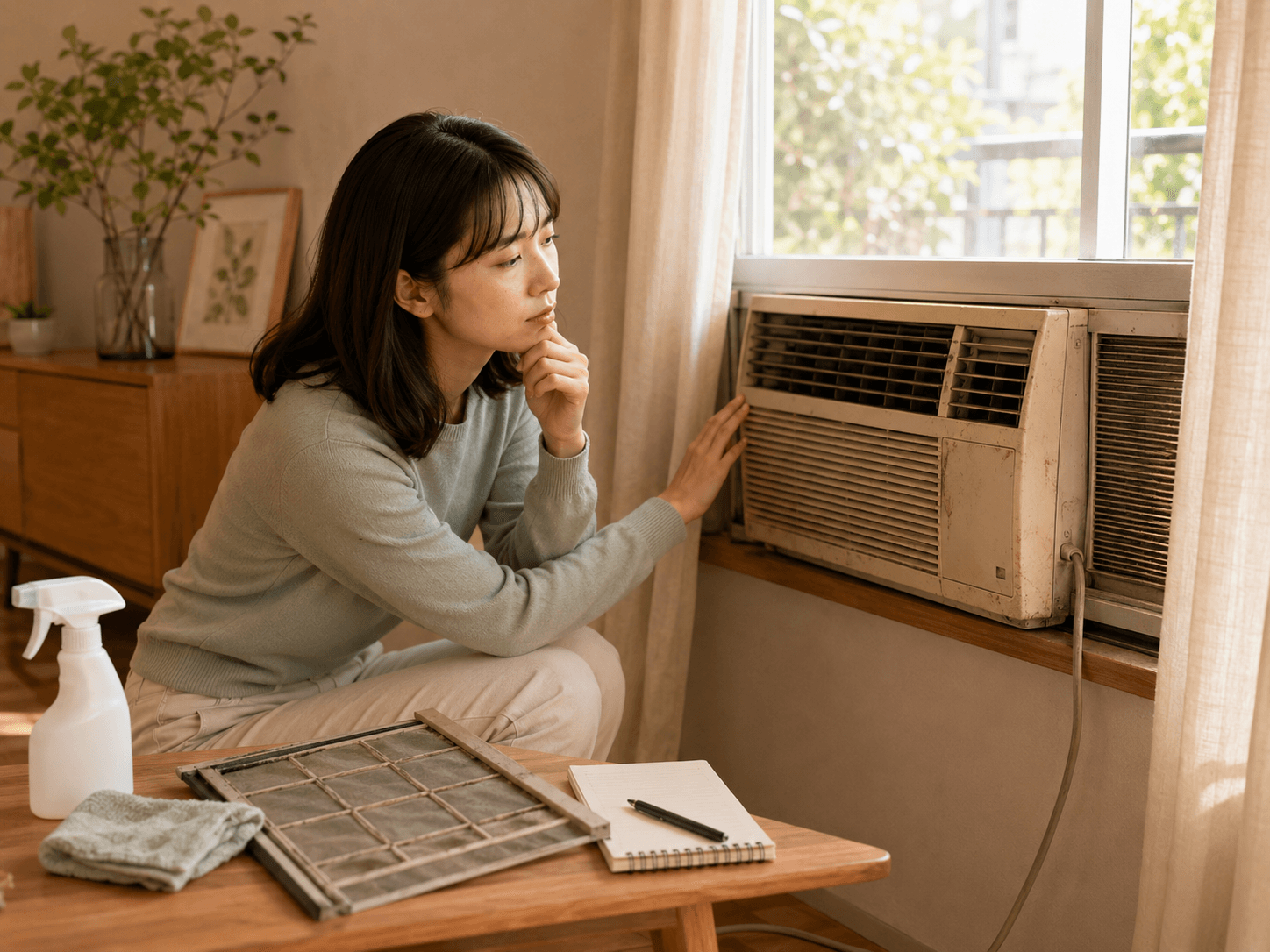 老窗型冷氣評估情境